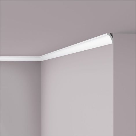 NMC WT8-box WALLSTYL Noel Marquet 1 caja 40 piezas Cornisa diseño moderno blanco  80 m (1/5)