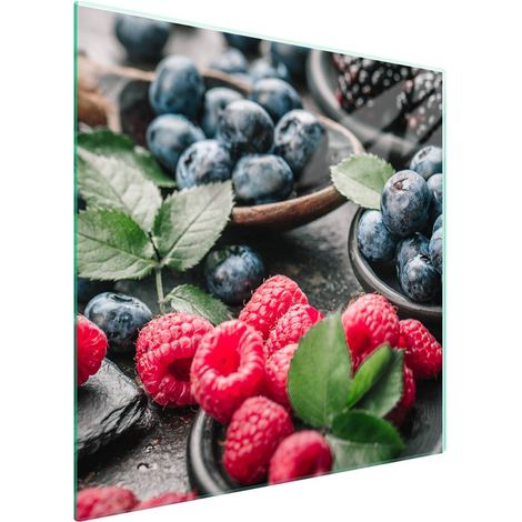 Piastra protettiva in vetro per piano cottura 50x52 Frutta (1/5)