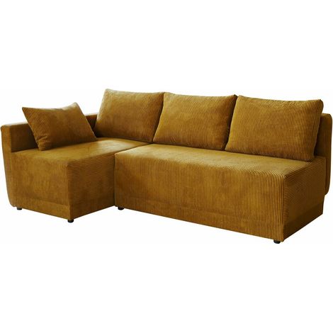 Sofá rinconero Columbus 149, Poso 01, Función de descanso, Almacenaje, 210x135x85cm, 0