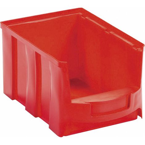 VISO STAR3R Sichtlagerkasten STAR3R (L x B x H) 233 x 154 x 125 mm Rot 1 St.