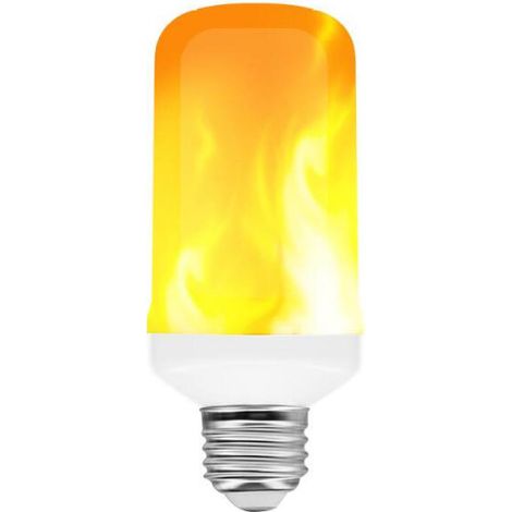 Ampoule Flamme LED - 9 W - Base E27 - Effet Flamme Vacillante - Pour Décoration Intérieure Extérieure - Lot de 1 (1/5)