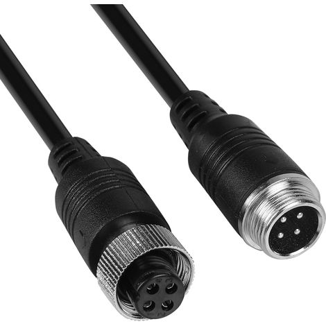 Connecteur d'extension étanche en cuivre pour véhicules et aviation, câble à ressort, interface de tête de ligne, 6 m (1/5)
