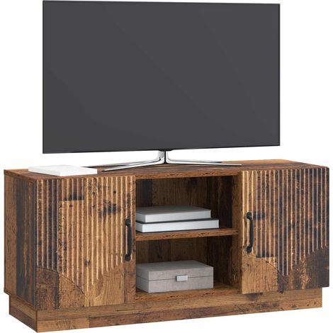Maison Exclusive - TV-Schränk Altholz 102 x 34,5 x 47 cm Holzwerk