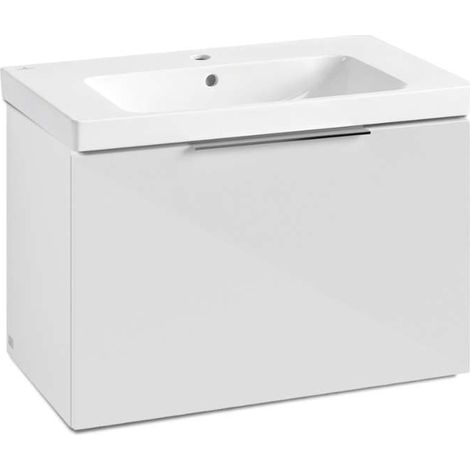 Villeroy & Boch Architectura - Meuble avec lavabo, 75x47x42 cm, 1 tiroir, blanc 4A878001SVS (1/5)