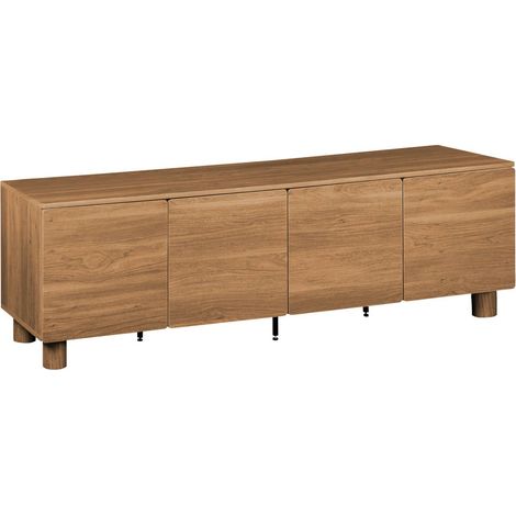 sweeek - TV-Schrank 180cm mit 4 Türen und Holzdekor (1/5)