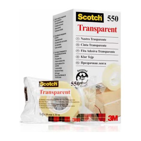 SCO CTA ADH TRANSP. 19MMX33M 5501933E