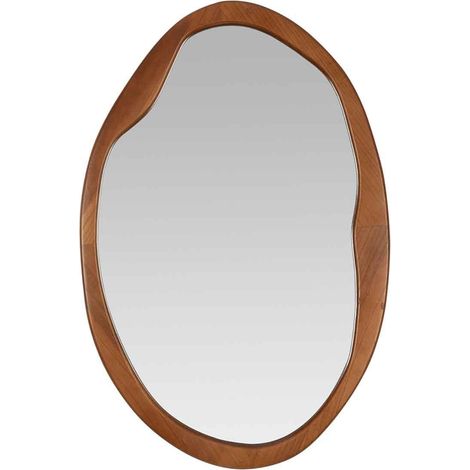 ANDREA HOUSE AX73080 Espejo Pared Irregular Madera 60x90 CM - ref: AX73080