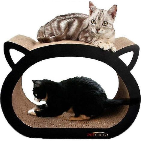 Arbre à chat, griffoir et zone de détente pour l'herbe à chat (1/5)