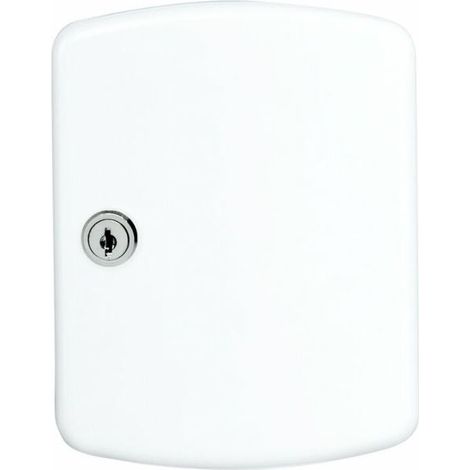 BURG-WÄCHTER  Schlüsselbox  Key  Box  H202xB157xT75mm  weiß  Stahlbl.Anz.Hak.15  -  KB15W (1/4)