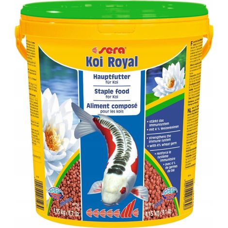 Sera Koi Royal Medium granulés 3,5 kg pour carpes koï