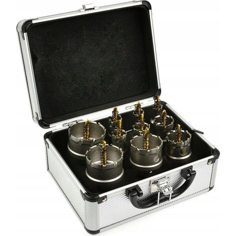 Geko Kpl. Kit 10 Diamantsägen aus gesintertem Hartmetall