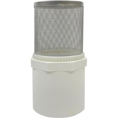 Filtre de tuyau d arrosage en maille PVC de 50 mm raccord de tuyau d entrée de pompe à eau de jardin filtre en acier inoxydable (1/5)