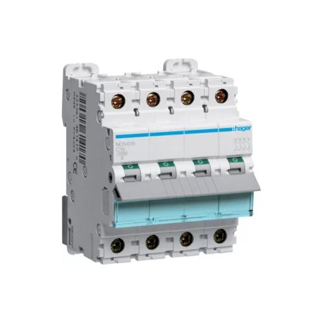 Hager LS-SCHALTER 3P+N 16A-C 10KA (NC 616) (1/2)