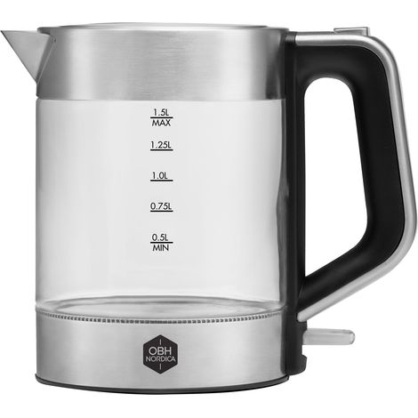 Hervidor de agua Venice de cristal 1,5 l inalámbrico 6418.