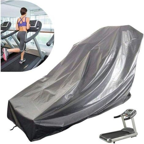 Housse imperméable pour tapis de course, idéale pour le rangement en extérieur. Housse de protection pliable et anti-poussière, résistante à la pluie et au soleil. (1/5)