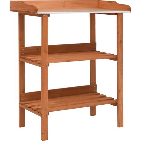 Supporto per Piante 76x37x89 cm in Legno di Abete vidaXL (1/5)