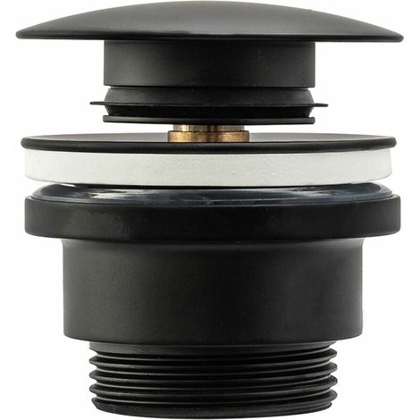 Universal basin tap plug REA black (1/3)