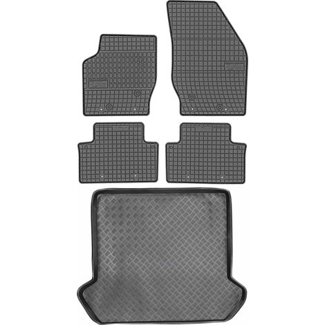 Volvo XC90 I SUV (2002–2014) – SET: Gummifußmatten + Kofferraummatte (1/5)