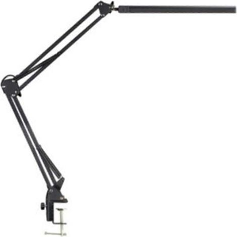 Lampe de bureau LED à pince avec bras articulé réglable, éclairage protecteur pour les yeux, 3 couleurs, intensité variable, idéale pour la maison ou le bureau. (1/5)