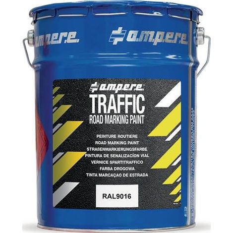 Pintura para señalización vial bote de 5 kg blanco