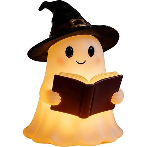 Lesebuch-Lampe, Halloween- -Dekoration Kleine Nachttischlampe für Zuhause, Wohnung, Wohnzimmer, Schlafzimmer, Schreibtisch, Nachttisch, Regal (1/5)