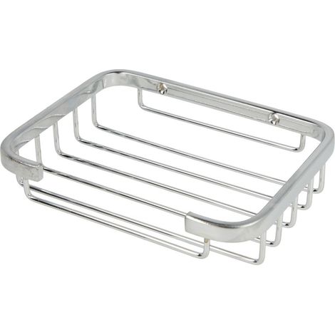 Panier à savon 130 x 100 x 35 mm laiton chromé