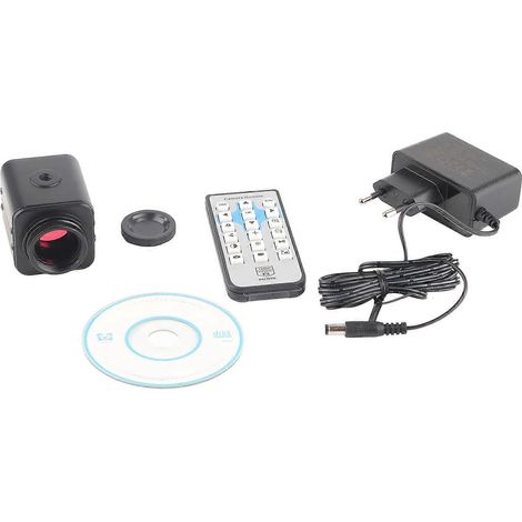 Caméra industrielle Full HD 16 MP 2K 1080p 60 ips pour microscope, HDMI, pour la réparation de téléphones portables, prise AC100–240 VEU