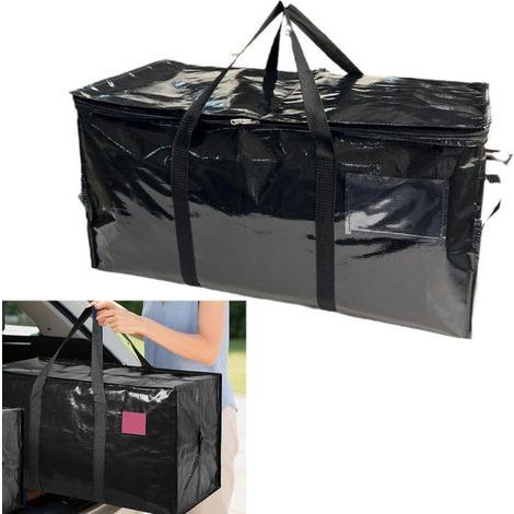 extra-large moving bag with zipper, moisture-resistant storage bag for clothes, travel, and home organization (1/5)