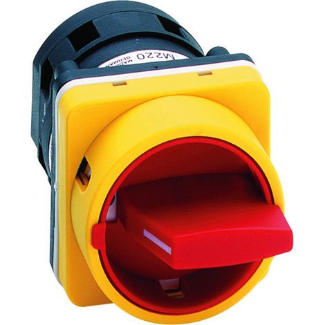 Sälzer M220-61199-033M4 Interruttore a camme 20 A 1 x 90 ° Giallo, Rosso 1 pz.