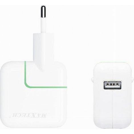MaxTech - Caricabatteria Caricatore Usb Ultra Ricarica Per Smartphone 5v-2100ma Maxtech Ca-s011 - (1/2)