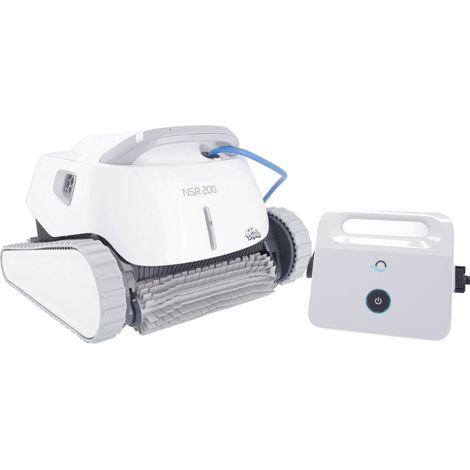 Maytronics Dolphin – Robot électrique de piscine – Nettoyage fond, parois et ligne d'eau – Adapté piscines enterrées jusqu'à 12m – Moteur 120W, technologie CleverClean (1/6)