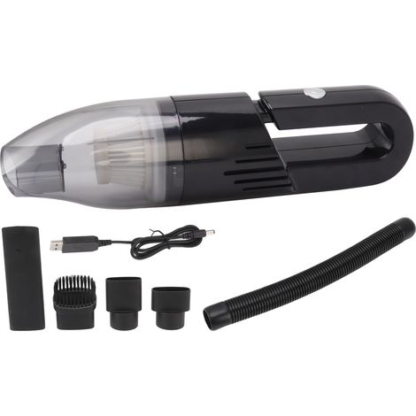 Aspirateur à main sans fil 120W, puissant, rechargeable USB, portatif, pour voiture (1/5)