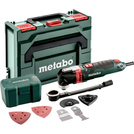 Metabo Multitool MT 400 Quick Set für Holz metaBOX 145