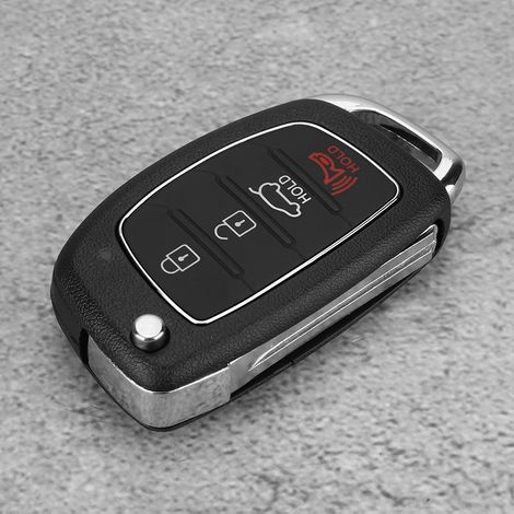 Gehäuse für 4-Tasten-Fernbedienung für Hyundai Santa Fe (ix45) 2013–2014 – Ersatzgehäuse