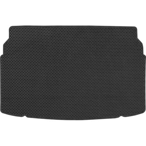 Tappetino per bagagliaio in EVA a nido d'ape per Volkswagen Polo VI Hatchback dal 2017 - NERO (1/5)