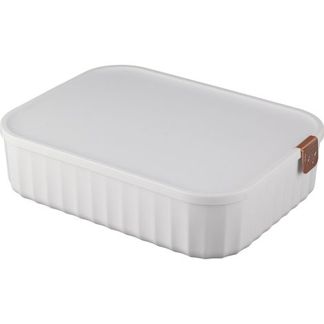 Organisateur de chaussettes et sous-vêtements à 10 compartiments, séparateurs, gain de place, blanc, pour tiroir, idéal pour la maison, la chambre ou le dortoir (1/5)