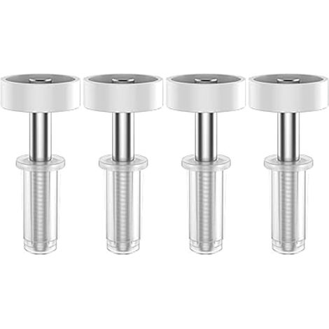 Lot de 4 pièces de quincaillerie pour porte pliante à deux battants, pièce de réparation pour porte de placard pliante avec roue de guidage supérieure pour porte de poche pliante, porte accordéon (1/5)
