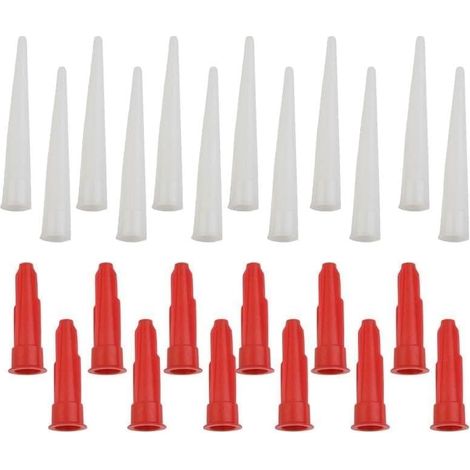 mit 12 Silikon Dichtungsdüsen verschließbare Kappen für