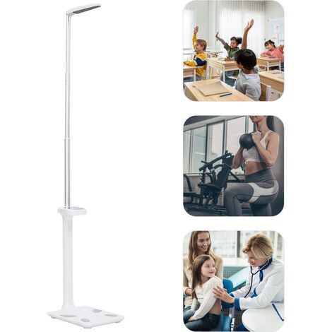 Ultrasonic Height Body Fat Analyzer 80-195cm Digital Height and Weight Scale 5200kg