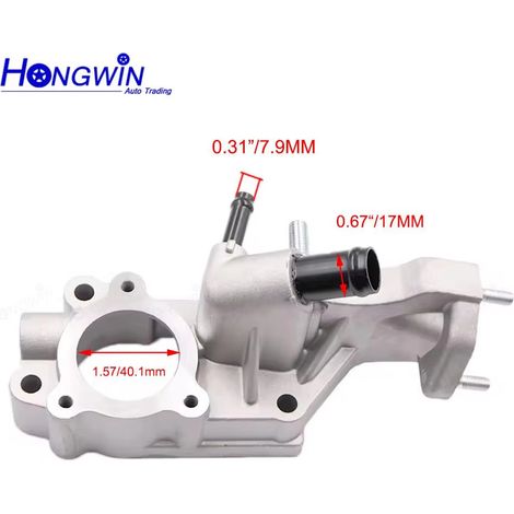 Passend für Chevrolet-Motorkühlmittelthermostatgehäuse 24101252 25192923 96815490 (1/4)