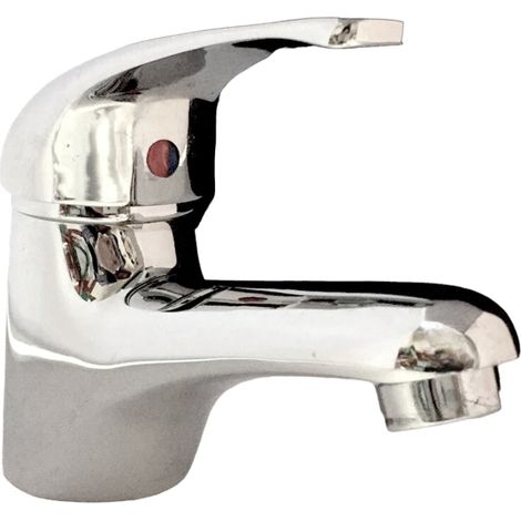 Mitigeur de lavabo classique – Installation facile avec raccords standards – Hauteur sous bec 20cm – Finition chromée – 1 poignée – Bagnoclic (1/4)
