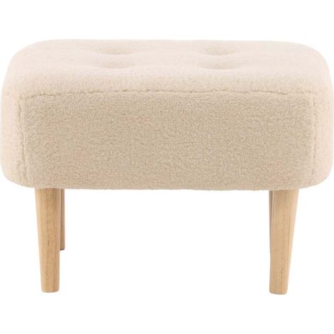 Salina pouf blanc. (1/5)