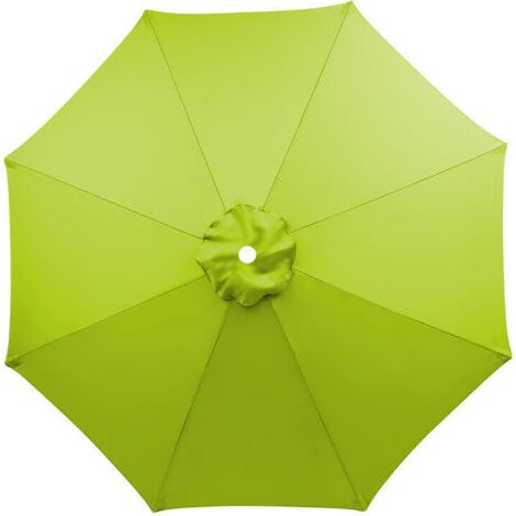 Housse de rechange pour parasol, 8 baleines, 3 m, imperméable, anti-UV, tissu de rechange, Herbe verte (1/5)