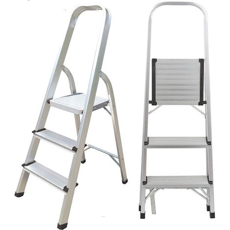 Escabeau en aluminium de 3 marches HobbyTech