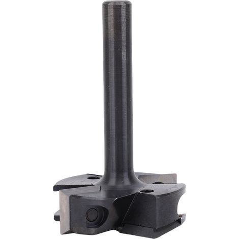 Mèche de routeur d'aplatissement de dalle, tige ronde de 5/16 pouces, diamètre de coupe de 1 à 1/2 pouces, 4 cannelures CNC, surface de spoiler pour le travail du bois (1/5)