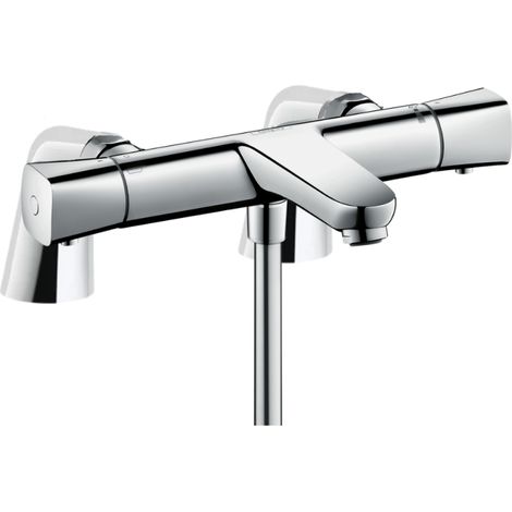 HANSGROHE Ecostat Mezclador termostático de baño universal cromado con columnas