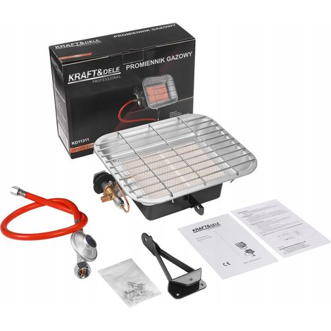 Chauffage à gaz, chauffage solaire, chauffe-eau à gaz, chauffe-bouteille, chauffe-eau solaire, 4500 W, KD11311 (1/5)