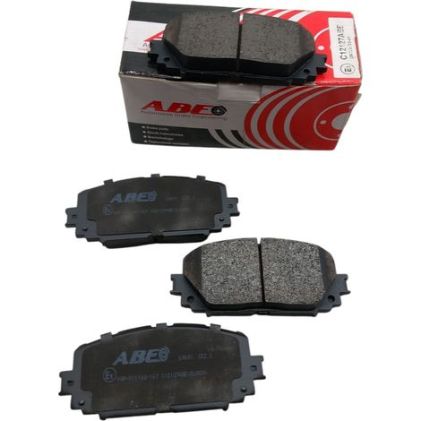 Kit 4 pastiglie freni per toyota corolla  prius  yaris