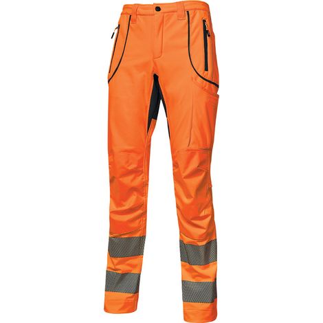 Pantalone soft shell alta visibilità Ren Orange Fluo tg. 58 (1/2)