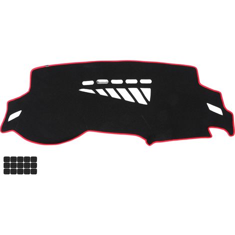 Cachet de tableau de bord anti-lumière pour A5 2016, tapis de plateforme d'instruments en noir, protection solaire (1/5)
